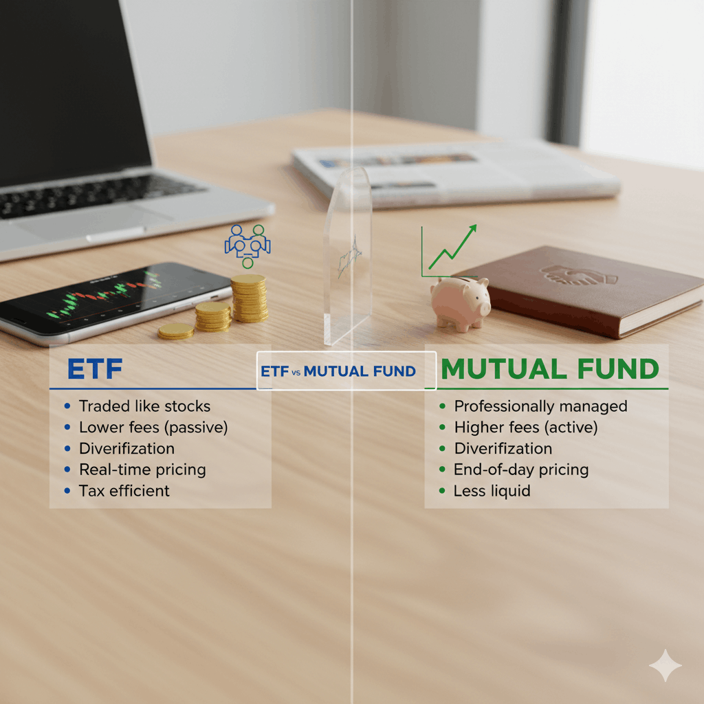 ETF vs Mutual Fund: What’s Better for Long-Term Growth 6 ETF vs Mutual Fund